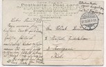 Präge-AK Frau auf Stein sitzend mit Gedicht Soldatenkarte 1908