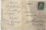 AK Erlangen Saal im Hause des Studentengesangsvereins 1911