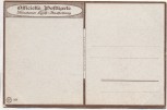 VERKAUFT !!!   Künstler-AK A.S. Gasteiger Teetisch mit Zimmerlinde Offizielle Postkarte Münchener Kunst-Ausstellung München 1910