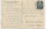 AK Foto Schloß Coswig mit Fahne N.S.V. Müttererholungsheim 1936