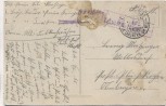 AK Wich in Lothringen Die Württembergerhalle Vic-sur-Seille Frankreich Feldpost 1916
