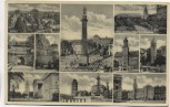 VERKAUFT !!!   AK Mehrbild Darmstadt 10 Bilder Paradeplatz Schloß Adolf-Hitler-Platz ... 1935