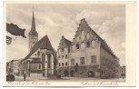 AK Wasserburg am Inn Rathaus und Frauenkirche 1930