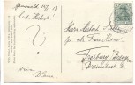 AK Foto Berlin Grunewald Hausansicht Villa mit Menschen 1913