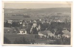 AK Foto Bad Oppelsdorf Opolno Zdrój Ortsansicht b. Bogatynia Reichenau Schlesien Polen Feldpost 1942