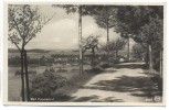 AK Foto Bad Oppelsdorf Ortsansicht von Straße aus Opolno Zdrój b. Bogatynia Reichenau Schlesien Polen 1938