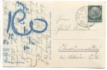 AK Foto Bad Oppelsdorf Ortsansicht von Straße aus Opolno Zdrój b. Bogatynia Reichenau Schlesien Polen 1938