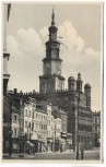 AK Foto Posen Rathaus Poznań Polen Feldpost 1940