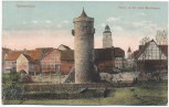 AK Grebenstein Partie an der alten Stadtmauer Hessen 1931