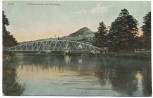 AK Jena Schützenbrücke mit Hausberg 1907
