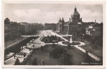 AK Foto Leipzig Reichsgericht mit Straßenzug 1935