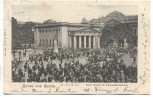 AK Gruss aus Berlin Neue Wache im Kastanienwäldchen viele Menschen 1901