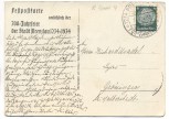 AK Prenzlau Festpostkarte anläßlich der 700 Jahrfeier Marienkirche 1934