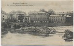 AK Charleville Mézières gesprengte Brücke Ardennes Frankreich 1. WK Feldpost 1916