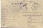 AK Békéscsaba All. felsöbb polgári iskola Ungarn Feldpost 1921