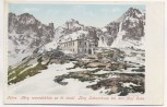 VERKAUFT !!!   AK Hohe Tatra Tery Terry Schutzhaus bei den fünf Seen Vysoké Tatry Slowakei 1910