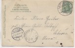 AK Bochum Bahnhofstrasse und Friedrichstrasse mit Mann und Kutschen 1905