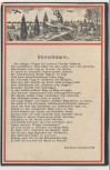 AK Max Immelmann Jagdpilot Jagdflieger 1. WK Gedicht B. Goldschmidt Adler mit Kranz Patriotika 1916