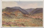 VERKAUFT !!!   Künstler-AK Kropsburg b. St. Martin Maikammer Edenkoben 1937
