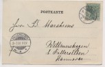 VERKAUFT !!!   AK Gruss aus Loslau Oberschlesien Schloss Ringseite Wodzisław Śląski Polen 1901 RAR
