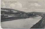VERKAUFT !!!   AK Gruss aus Bergeshövede Gastwirtschaft Friedr. Baumann Schleuse b. Hörstel Riesenbeck 1915