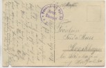 AK Mitau Palaisstraße Kurland Jelgava Lettland Feldpost 1917