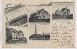 VERKAUFT !!!   AK Rethen Leine Laatzen Strassenbahn-Depot Kantine Maschinenhaus Wagenhalle .. 1903 RAR