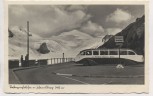 AK Foto Parkplatz Franz-Josefs-Höhe a. d. Glockner-Hochalpenstraße Bus Sachsen-Express-Zittau mit Johannisberg am Großglockner Österreich 1935