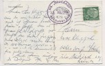 AK Foto Neu-Helgoland Helgoland Hausansicht Stempel MS Glückauf 1956