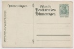 AK Zur Erinnerung an die silberne Hochzeitsfeier des Würtembergischen Königspaares Offizielle Postkarte des Blumentages private Ganzsache 1911