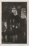AK Foto Stuttgart Stiftskirche bei Nacht 1951