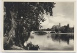 AK Foto Halle Saale Blick nach der Burgruine Giebichenstein 1940