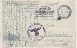 VERKAUFT !!!   AK Foto Frankfurt am Main Hausen Kaserne Eingang 1.Flak-Regt. Nr. 29 Feldpost 1941