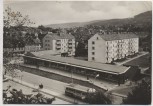 AK Foto Sondershausen Blick vom Schloß Bus und Häuser 1967