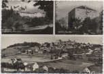 AK Mehrbild Fürstenstein Bayerischer Wald Englburg Suldenburg Ortsansicht 1960