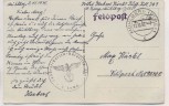 AK Mühlberg/Elbe Schloß Feldpost Stempel Landesschützen-Bataillon 1940