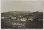 VERKAUFT !!!   AK Foto Hellendorf Sächs. Schweiz Ortsansicht b. Bad Gottleuba 1928