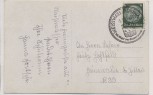 AK Weißwasser Oberlausitz Partie in den Vater-Jahnanlagen Sonderstempel 1938 RAR