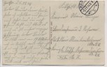 AK Hartha in Sachsen Bismarckstrasse mit Kindern Feldpost 1914