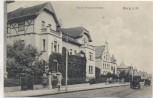 AK Burg b. Magdeburg Kaiser-Friedrichstraße 1915 RAR