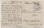 AK Pillau Hafenpartie mit Schiff Baltijsk Ostpreußen Russland Feldpost 1917 RAR