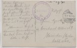 AK Köln am Rhein Barbarossaplatz mit Hohenstaufenring Feldpost 1916