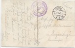 AK Wartburg Der Burghof Eisenach Feldpost Stempel Teil-Reserve-Lazarett Schiesshaus Gotha 1916