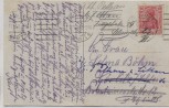 AK Frankfurt am Main Bahnhofsplatz mit Straßenbahn 1918