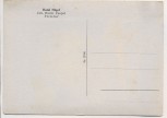 AK Foto Fritzlar an der Eder Rolandbrunnen mit Restaurant und Cafe 1940