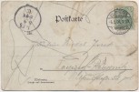 VERKAUFT !!!   AK Gruss aus Schwerin Denkmal Friedrich Franz II. 1904