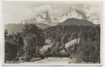 AK Foto Oberschleißheim Schloß Lustheim mit Watzmann 1935
