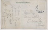 AK Köln Hohenzollernbrücke Altermarkt und Groß St. Martin Separabel-Postkarte 1915