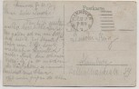 AK Hannover Im Tiergarten Menschen mit Wild Feldpost 1917