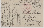 VERKAUFT !!!   AK Brügge Bruges Abtei St. Andreas Leichtkranken-Abt. Feldpost Belgien 1917 RAR